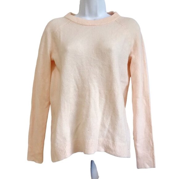 Loft pale pink sweater with Back cut out detail, Size SP - Picture 2 of 9